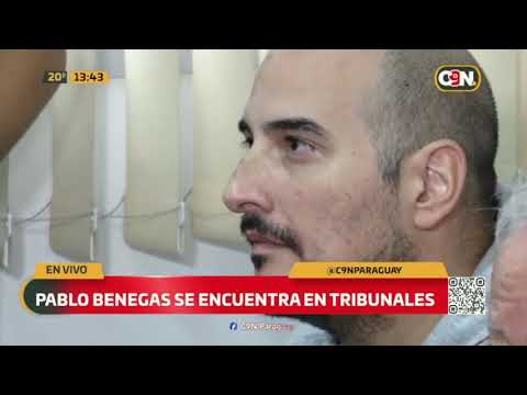 Pablo Benegas en Tribunales: Me pongo a disposición de la Justicia