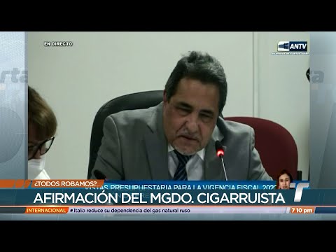 Le piden al magistrado Alberto Cigarruista aclarar afirmaciones dadas en la Asamblea