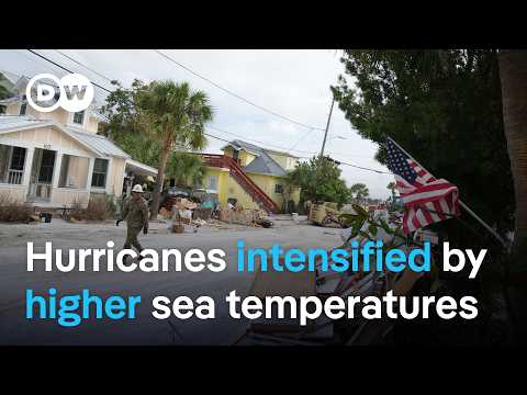 How is climate change turbocharging Hurricane Milton? | DW News