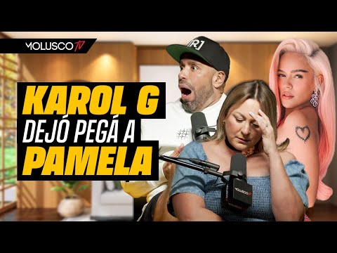 Pamela Noa: Yo iba a entrevistar a Karol G, pero... Molusco creó enemistad con su compañera de TV