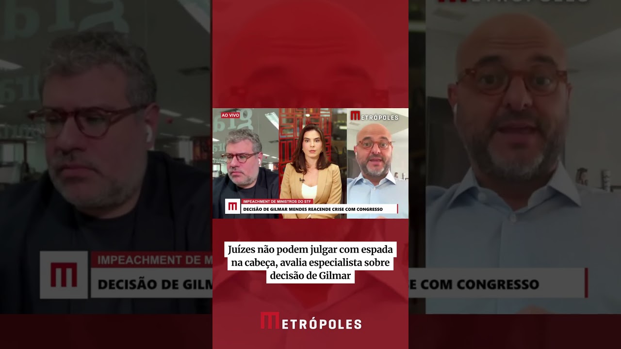 Juízes não podem julgar com espada na cabeça avalia especialista sobre decisão de Gilmar