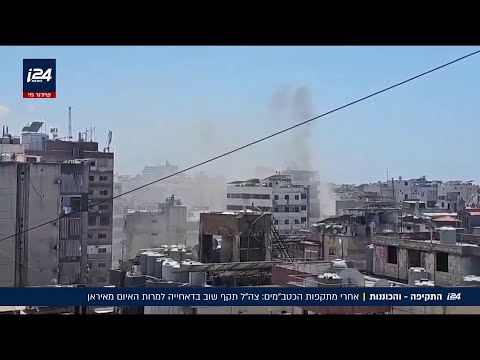 צה"ל תקף בדאחייה, באיראן מאיימים: "נתקוף לפני עלות השחר"