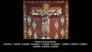 Transmisión Eucaristía Jueves 22 de Abril 2021-6:30 PM- Basílica del Señor de los Milagros