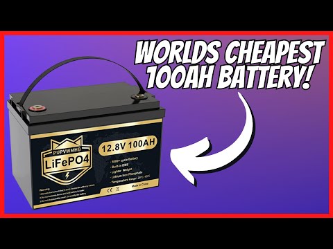Cheap LiFePO4 - PUPVWMHB LiFePO4 100AH Battery
