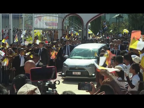 Young people in East Timor react to meeting Pope Francis on his last day in the country