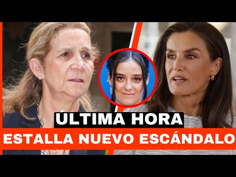 LA INFANTA ELENA A GRITOS contra LA REINA LETIZIA por CASTIGOS QUE RECIBIÓ VICTORIA FEDERÍCA