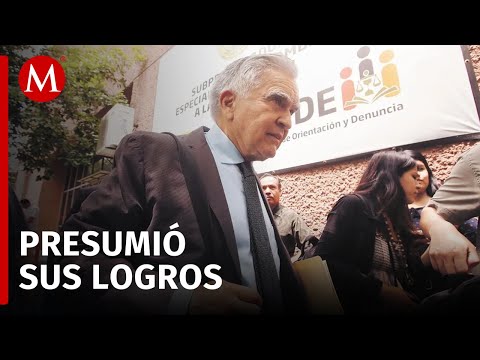 Ernesto Canales destaca logros obtenidos en la 'Operación Tornado' en su libro ¡Hay Justicia!