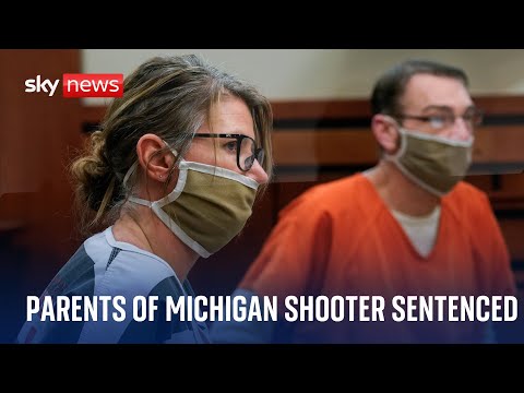 Watch live: Mother and father of Michigan school shooter face sentencing in historic court case