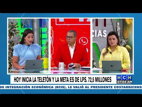 Con una meta de L72.5 millones, inicia hoy la Teletón en Honduras