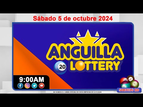 Anguilla Lottery en VIVO  | Sábado 5 de octubre 2024 - 9:00 AM #loteriasdominicanas