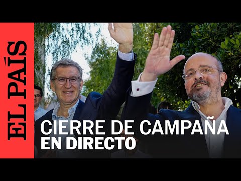 DIRECTO | Elecciones en Cataluña: Feijóo y Fernández clausuran la campaña en Hospitalet | EL PAÍS