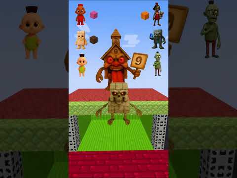 Italian Brainrot Vs Squid Game Sky Jump Pt. 13💥🤎 #shorts #minecraft #brainrot