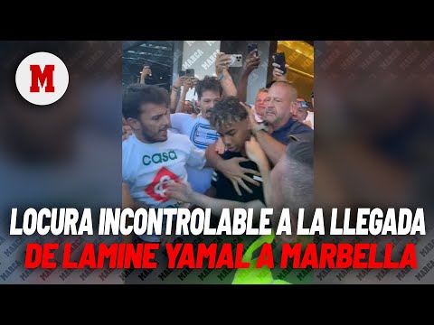 ¡Laminemanía! Locura incontrolable a la llegada de Lamine Yamal a Marbella para sus vacaciones