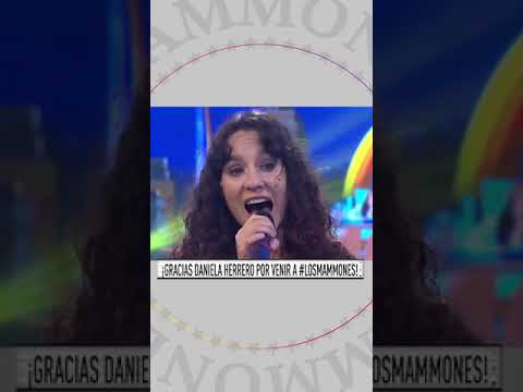 El show de Daniela Herrero en #LosMammones ?