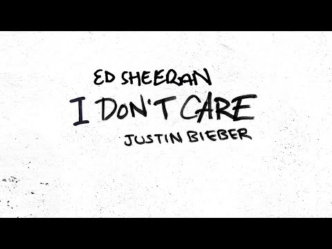 Ed Sheeran & Justin Bieber – I Don’t Care (Official Audio)