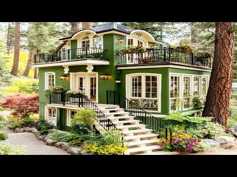 The little house is made from a luxury cabin located in the rainforest that makes everyone admire