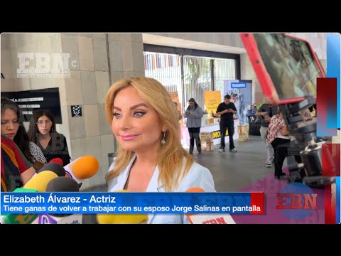 ELIZABETH ÁLVAREZ no planea mas hijos con Jorge Salinas pero quiere trabajar en televisión con el