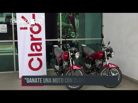 Participá en “Gánate una Moto con Claro” - Nicaragua