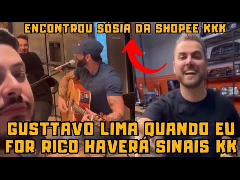 Gusttavo Lima se eu ficar RICO haverá SINAIS e Zé Neto encontra SÓSIA do Paraguai kkkk