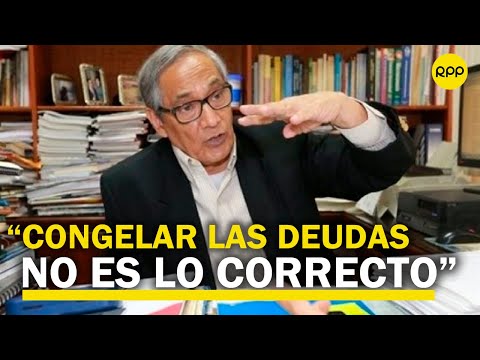 González Izquierdo: “Deben promover reprogramación de deudas, pero sin acumular intereses”