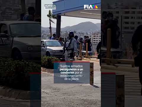 ¡Continúa la inseguridad en Guerrero! Se registra balacera en Acapulco