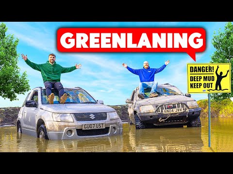 Off-Roading Adventure: Suzuki Grand Vitara Conquers Challenging Obstacles