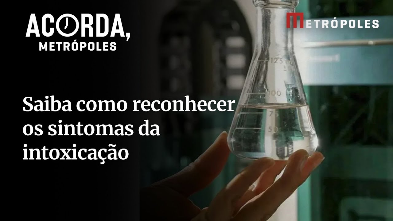 Não é possível distinguir a presença do metanol na bebida diz médico