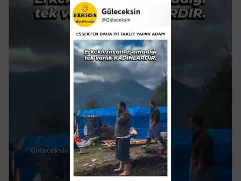 EŞŞEKTEN DAHA İYİ TAKLİT YAPAN ADAM