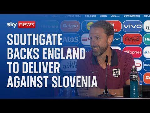Gareth Southgate news conference ahead of England v Slovenia at Euro 2024