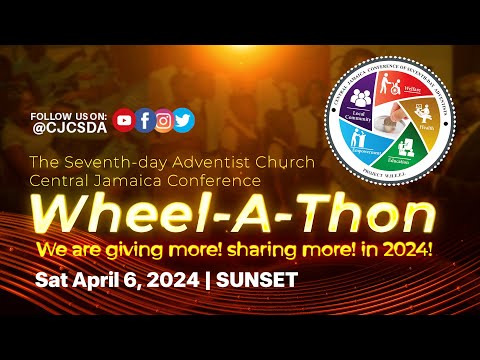 Sat. Apr. 6, 2024 | CJC Online Church | W.H.E.E.L.-a-thon | 7:00 PM