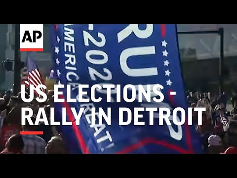 Trump supporters rally in Detroit as counts continue
