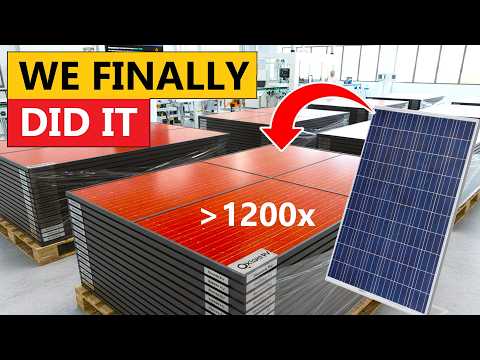 Breakthrough 2025! These Solar Panels now get the power of 1200 Suns