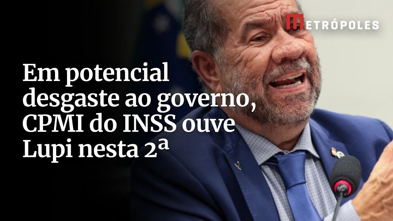 Em potencial desgaste ao governo CPMI do INSS ouve Lupi nesta 2ª