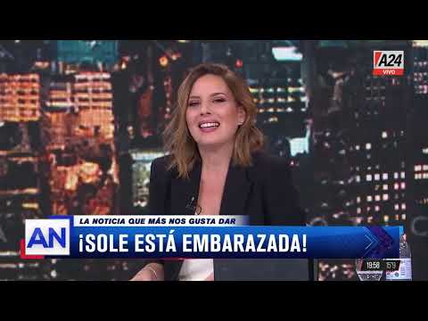 La periodista Soledad Larghi está embarazada y ¡ASÍ LO ANUNCIÓ EN VIVO!