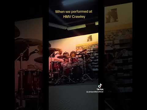 Clay Soldiers at HMV 08/07/23 #musicpromotion #drumming #musicindustry #rockband rockband