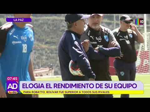 Elogia el rendimiento de su equipo