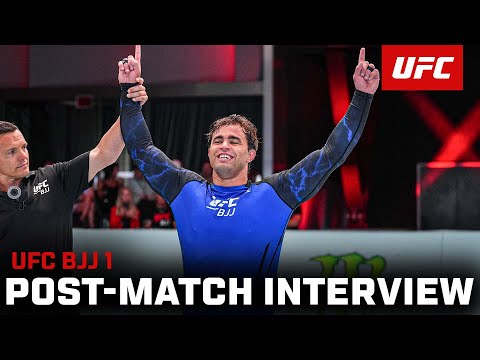 Pedro Machado Post-Match Interview | UFC BJJ 1