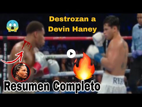 Resumen de la pelea Ryan Garcia vs. Devin Haney, pelea completa, Figth Garcia vs. Haney