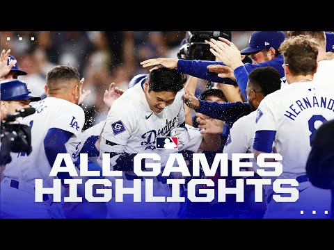 Highlights from ALL games on 8/23! (Shohei Ohtani joins 40/40 club with walk-off grand slam!)