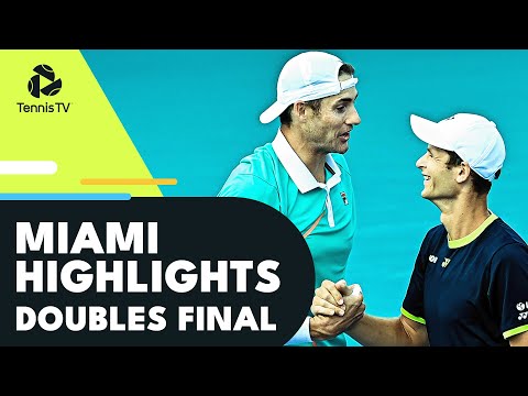 Isner & Hurkacz vs Koolhof & Skupsi For the Title | Miami Open 2022 Doubles Final Highlights