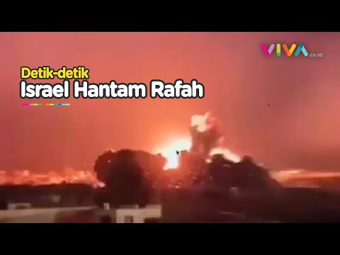 Cuek Ultimatum, Israel Gila-gilaan Hantam Rafah Saat Malam Sunyi
