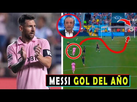 PRENSA EUROPEA DE RINDE AL GOL DE MESSI CON INTER DE MIAMI VS PHILADELPHIA (4-1)