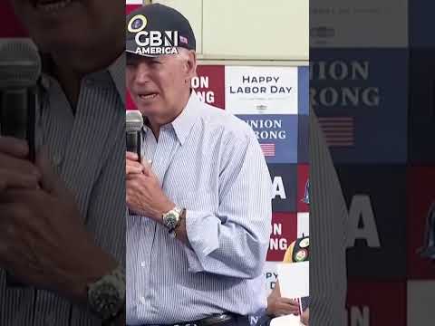 President Biden takes shot at Donald Trump on jobs in battleground Pennsylvania #Biden #GBNAmerica