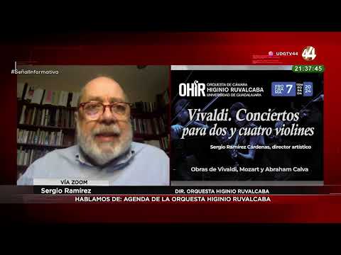 Mtro. Sergio Ramírez nos cuenta sobre las próximas presentaciones de la Orquesta Higinio Ruvalcaba