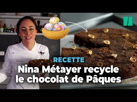 Recette : le brownie aux restes de chocolat de Pâques, par Nina Métayer