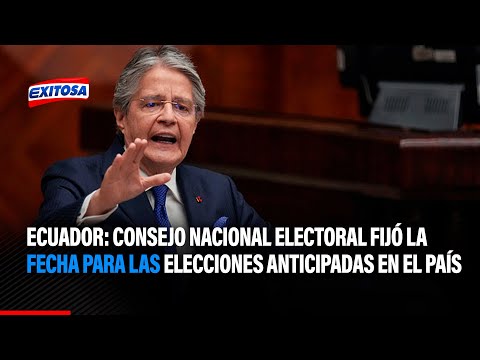 Ecuador: Consejo Nacional Electoral fijó la fecha para las elecciones anticipadas en el país