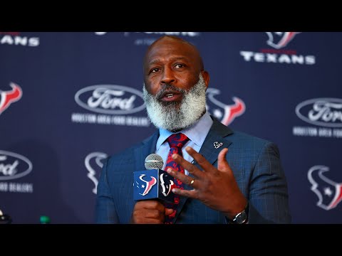 Lovie Smith Reacts to Being Hired as Houston Texans Head Coach + GM Nick Caserio on the Decision video clip