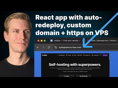 Deploy React (Vite) To VPS With Coolify (+ Custom Domains, SSL, Auto re-deploy)