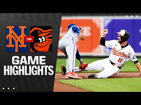 Mets vs. Orioles Game Highlights (7/8/25) | MLB Highlights