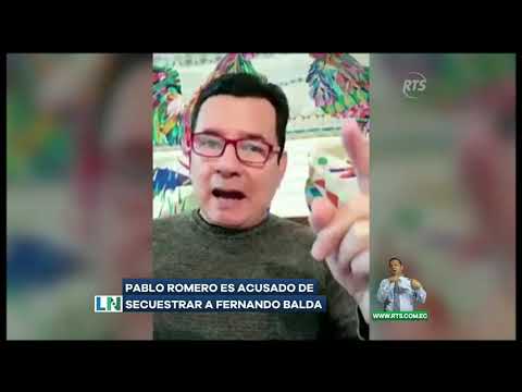 Pablo Romero es acusado de secuestrar a Fernando Balda